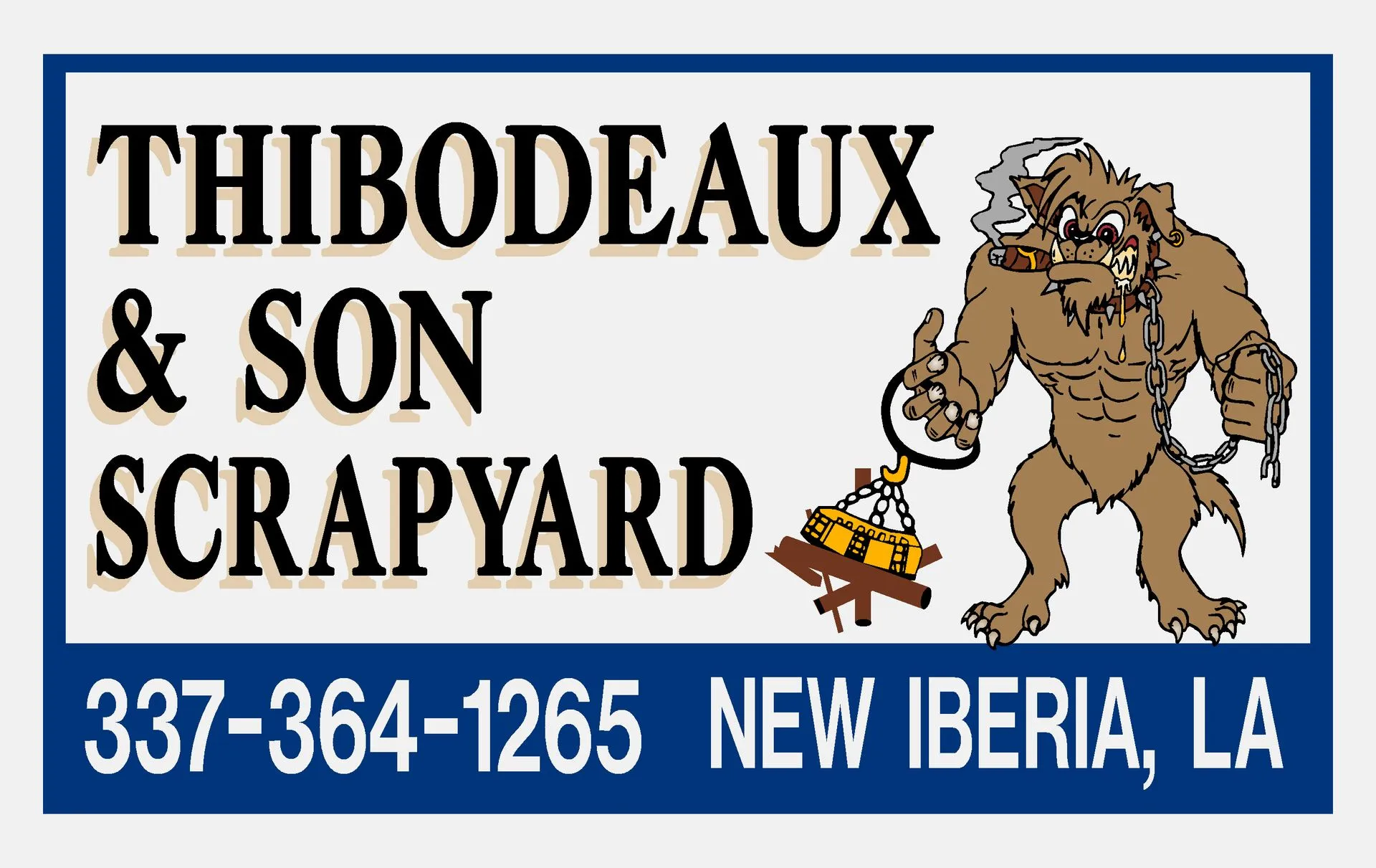 Thibodeaux and Son sign